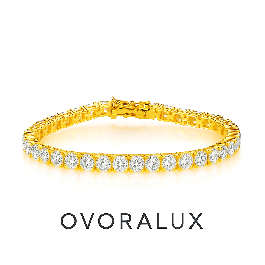 Ovoralux® Moissanite Tennis Bracelet