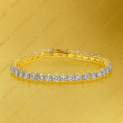 Ovoralux® Moissanite Tennis Bracelet