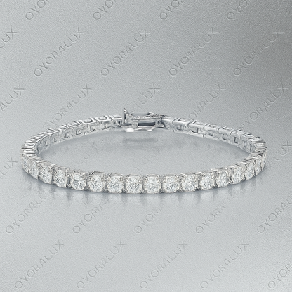 Ovoralux® Moissanite Tennis Bracelet