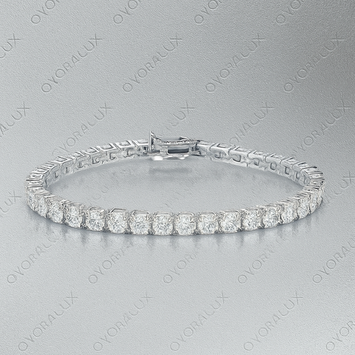 Ovoralux® Moissanite Tennis Bracelet