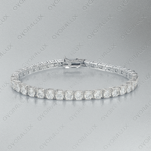 Ovoralux® Moissanite Tennis Bracelet