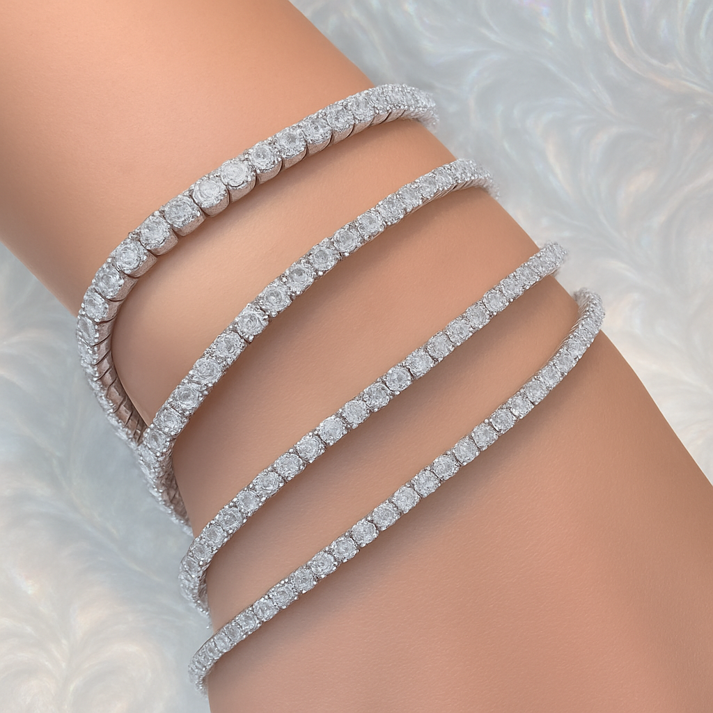 Ovoralux® Moissanite Tennis Bracelet