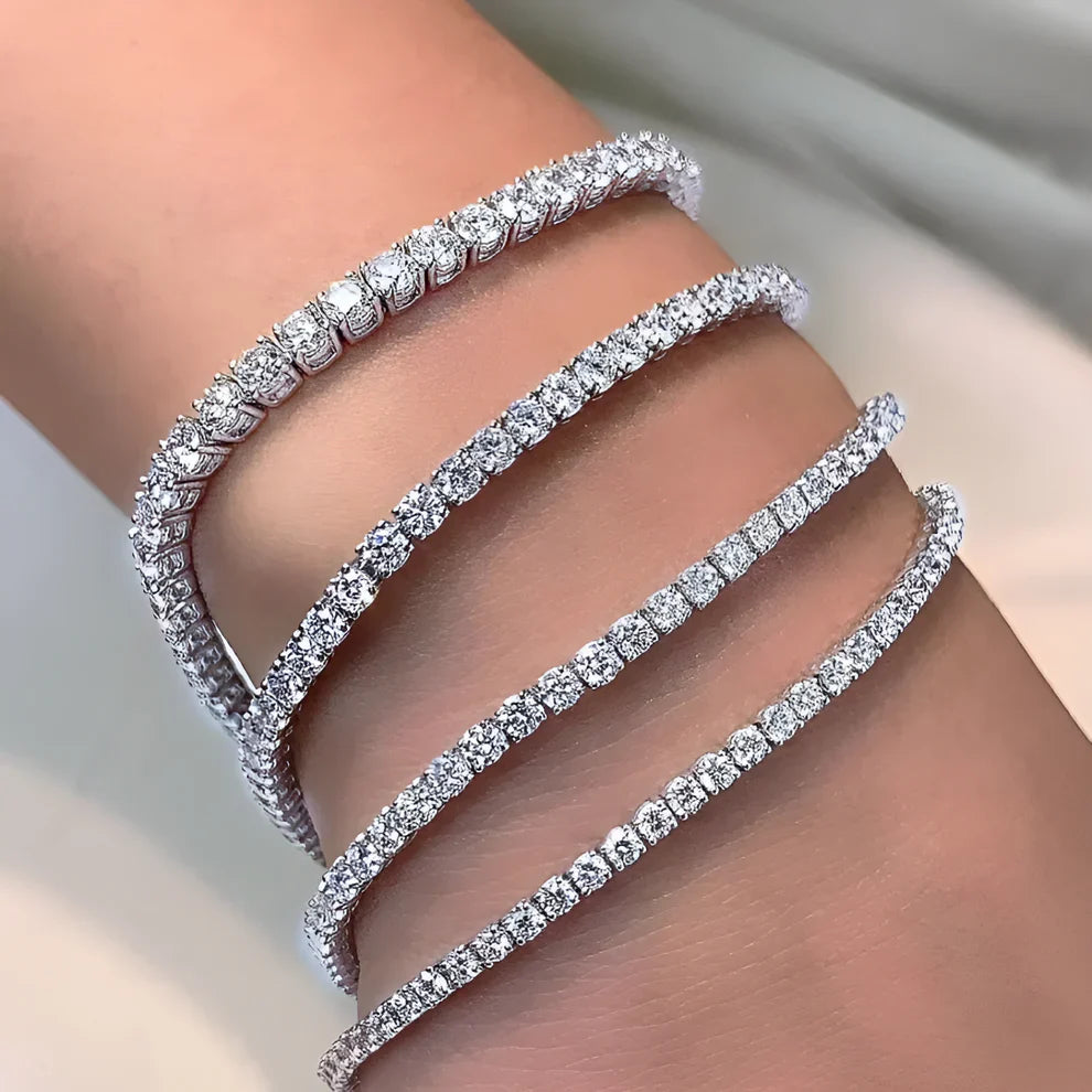 Ovoralux® Moissanite Tennis Bracelet