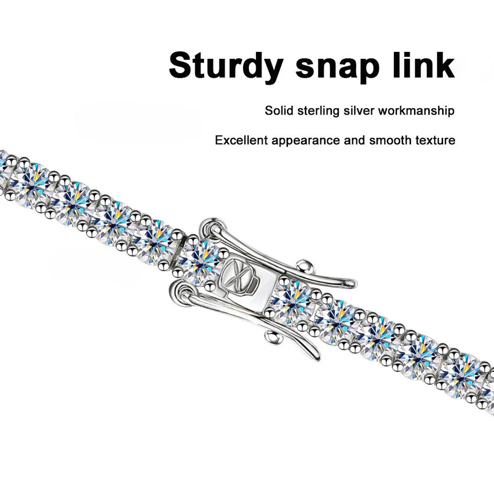 Ovoralux® Moissanite Tennis Bracelet