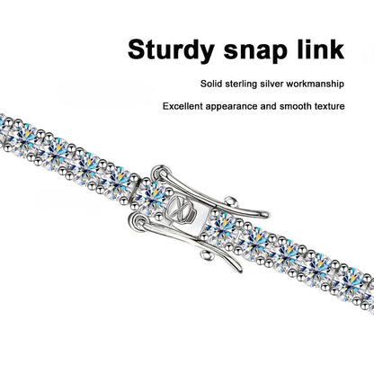 Ovoralux® Moissanite Tennis Bracelet