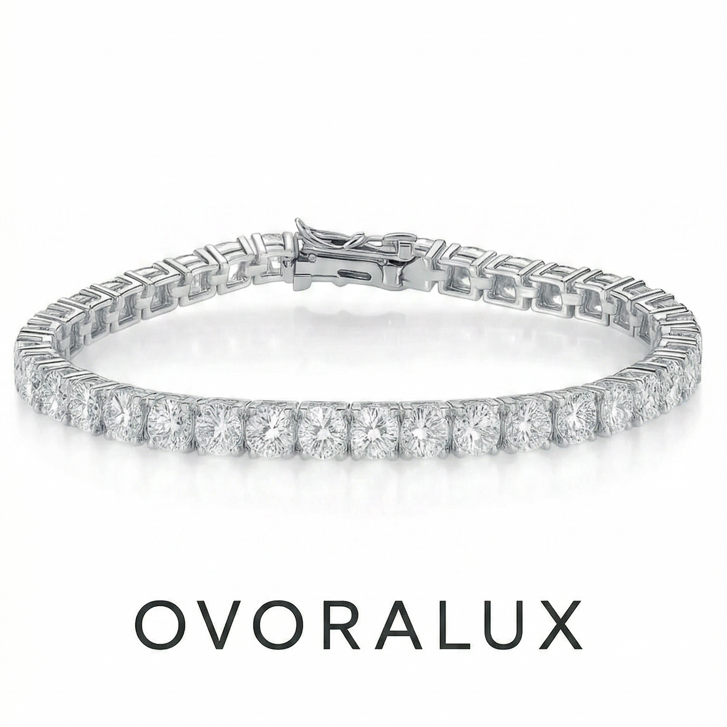 Ovoralux® Moissanite Tennis Bracelet