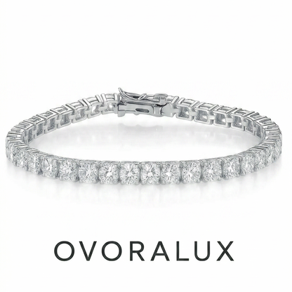 Ovoralux® Moissanite Tennis Bracelet